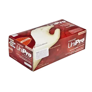UniPro Latex Gloves - Heavy Duty, Textured Grip, Powder-Free