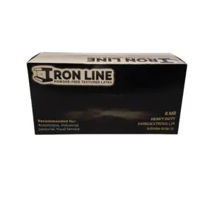 Box of IRONLINE Latex Gloves