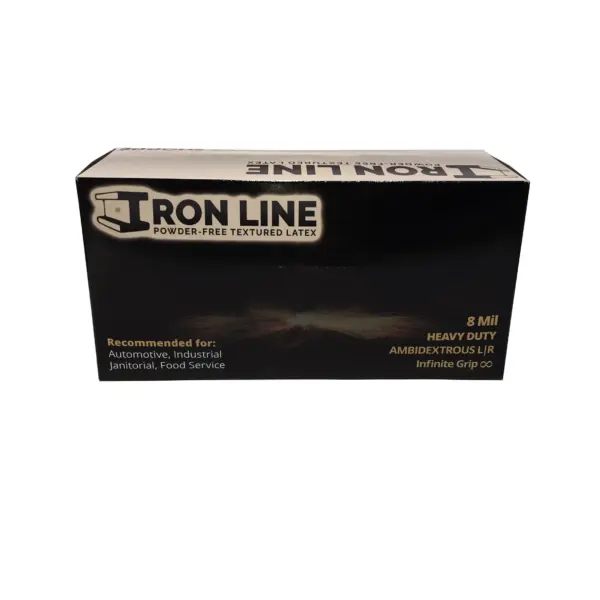 Box of IRONLINE Latex Gloves